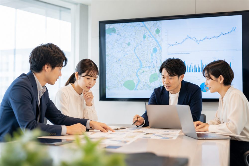 査定会議の様子